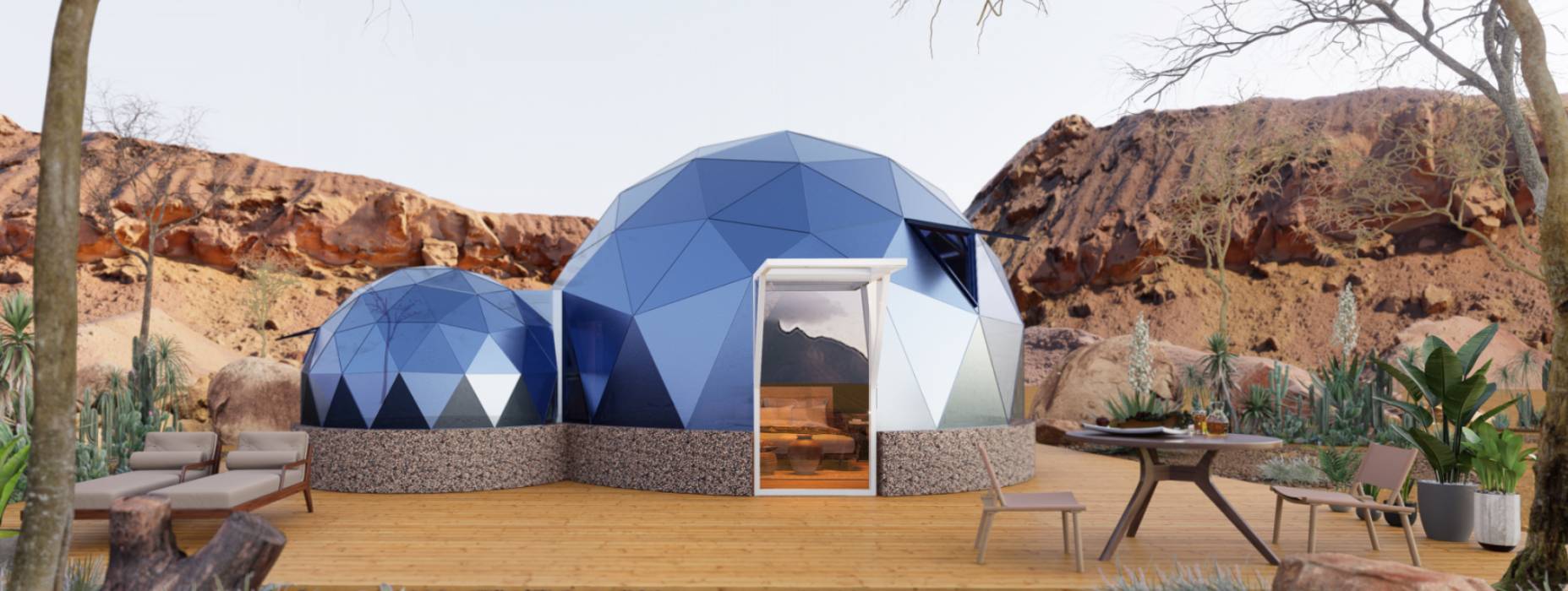 惠州球形智能光伏玻璃星空房